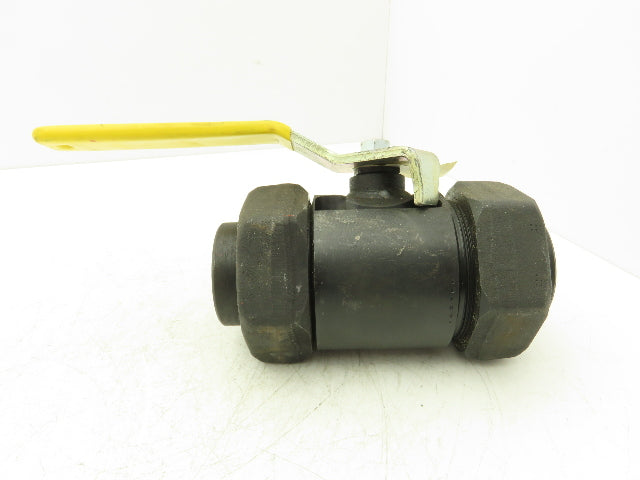 Apollo 73-307-01 Ball Valve Double Union 1-1/2" FNPT Threaded x Socket Weld End