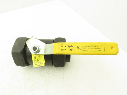 Apollo 73-307-01 Ball Valve Double Union 1-1/2" FNPT Threaded x Socket Weld End