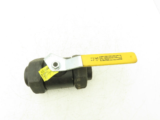 Apollo 73-307-01 Steel Ball Valve Double Union 1-1/2" FNPT Threaded Ends 3000psi