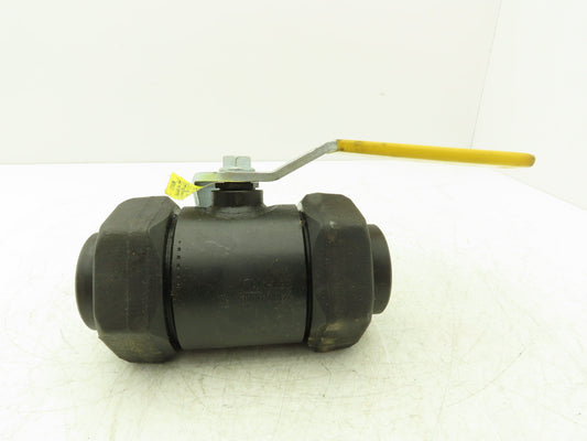 Apollo 73-307-01 Steel Ball Valve Double Union 1-1/2" FNPT Threaded Ends 3000psi