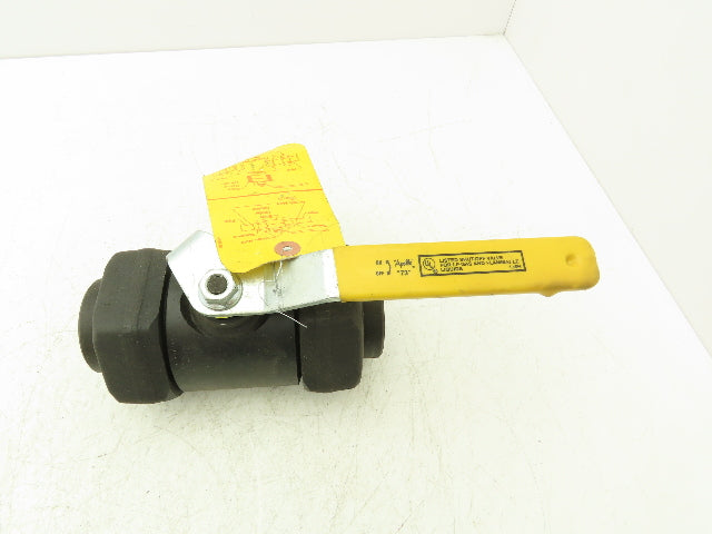 Apollo 73-407-01 Steel Ball Valve Double Union 1-1/2" FNPT Threaded Ends 3000psi