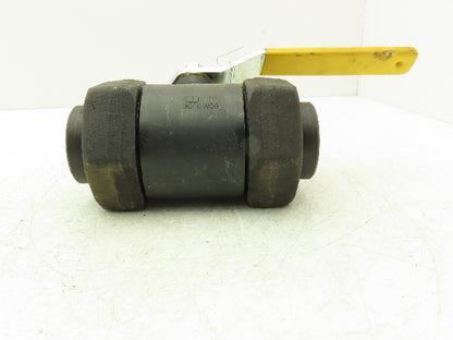 Apollo 73-407-01 Steel Ball Valve Double Union 1-1/2" FNPT Threaded Ends 3000psi