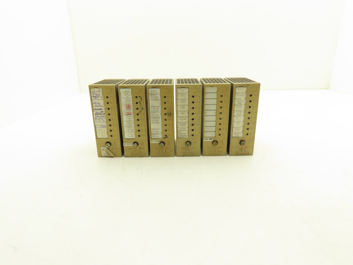 Siemens 6ES5 431-8MC11 Digital Input Module Simatic S5 8X115VAC