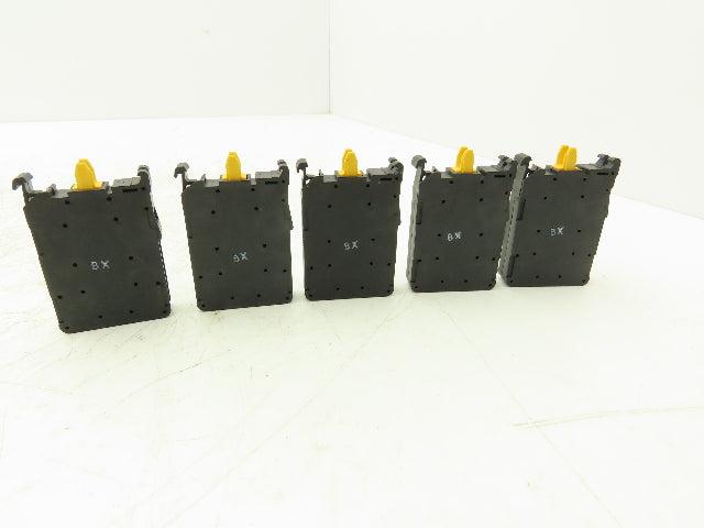 Allen Bradley 800F-X01S Contact Block 22mm 10A 1NC Ser A  Lot of 5