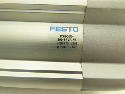 Festo DSBC-50-300-PPVA-N3 Pneumatic Air Cylinder 50mm Bore 300mm Stroke