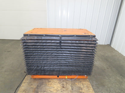 Southworth LS2-24 Hydraulic Scissor Lift Table 2000Lb 37x18" Top 24" Lift 24VDC