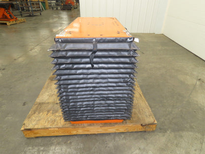 Southworth LS2-24 Hydraulic Scissor Lift Table 2000Lb 37x18" Top 24" Lift 24VDC