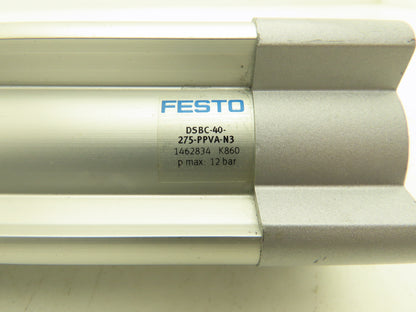 Festo DSBC-40-275-PPVA-N3 Pneumatic Air Cylinder 40mm Bore 275mm Stroke