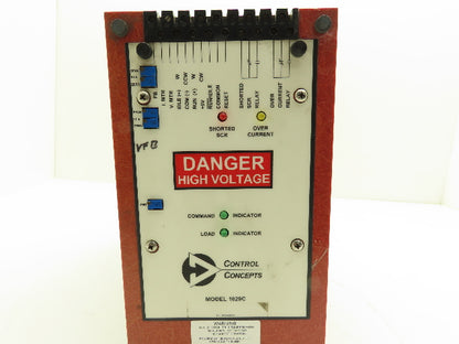 Control Concepts 1029C-V-575V-120A-R0/5V-IPOT Scr Power Controller 575V 1Ph 120A