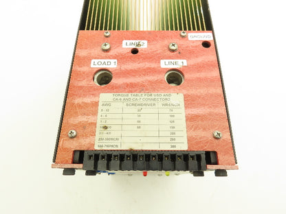 Control Concepts 1029C-V-575V-120A-R0/5V-IPOT Scr Power Controller 575V 1Ph 120A