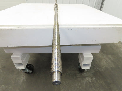 Double Nut Ball Screw 30mm Dia 4.5mm Pitch/Lead 84.5" OAL