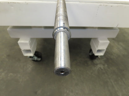 Double Nut Ball Screw 30mm Dia 4.5mm Pitch/Lead 84.5" OAL