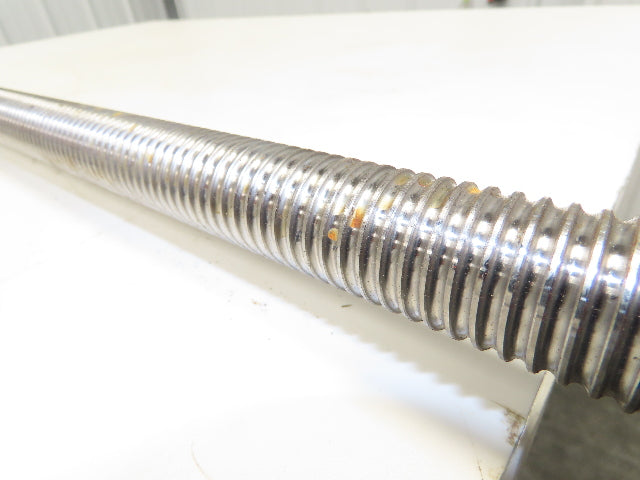 Double Nut Ball Screw 30mm Dia 4.5mm Pitch/Lead 84.5" OAL