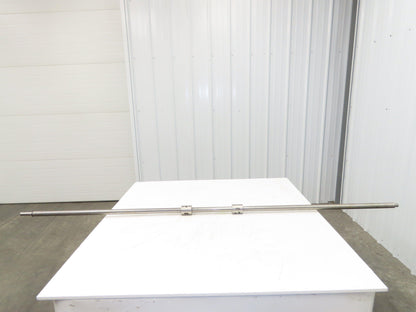 Double Nut Ball Screw 30mm Dia 4.5mm Pitch/Lead 84.5" OAL