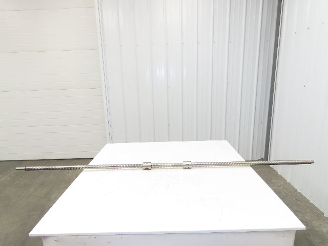 Double Nut Ball Screw 30mm Dia 4.5mm Pitch/Lead 84.5" OAL