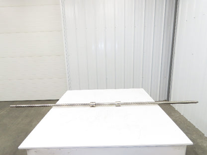 Double Nut Ball Screw 30mm Dia 4.5mm Pitch/Lead 84.5" OAL