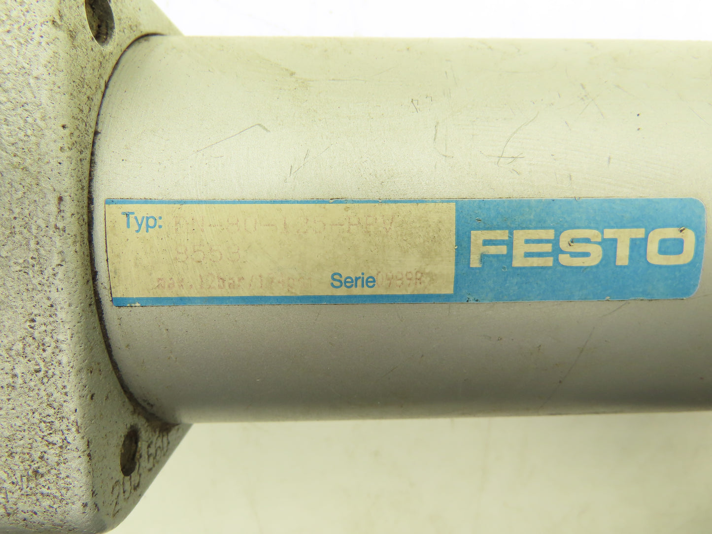 Festo DN-80-125-PPV Pneumatic Air Cylinder 80mm Bore 125mm Stroke