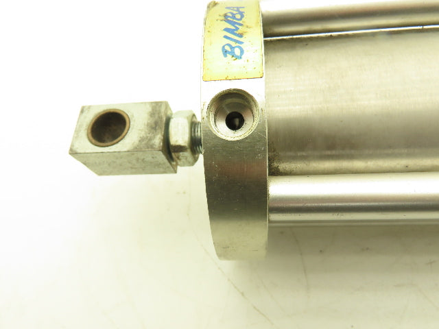 Bimba FO-70-6 Pneumatic Air Cylinder Flat-1 Series 2-3/4" Bore 6" Stroke