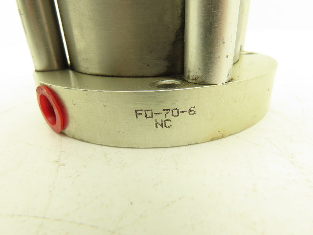 Bimba FO-70-6 Pneumatic Air Cylinder Flat-1 Series 2-3/4" Bore 6" Stroke