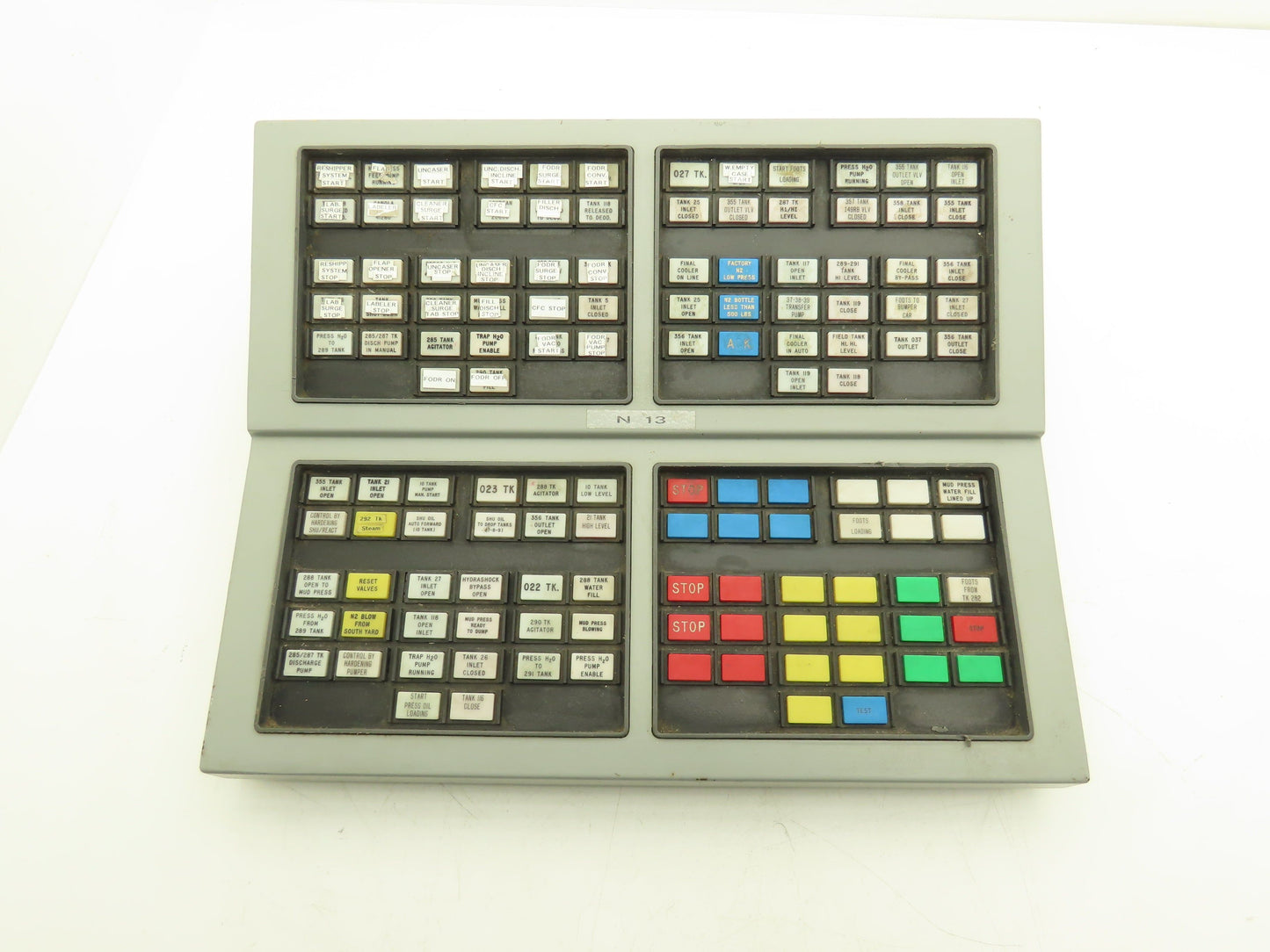 Allen Bradley 2700E CA40 HMI Push Button Control Panel Console 100-240VAC