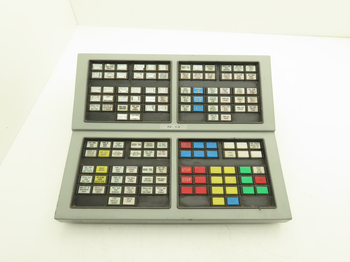 Allen Bradley 2700E CA40 HMI Push Button Control Panel Console 100-240VAC