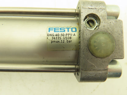 Festo DNG-40-50-PPV-A Pneumatic Air Cylinder 40mm Bore 50mm Stroke