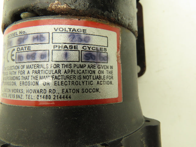 March May AC 5P MD Magnetic Centrifugal Pump 1/2 NPT 240V 1Ph 18GPM