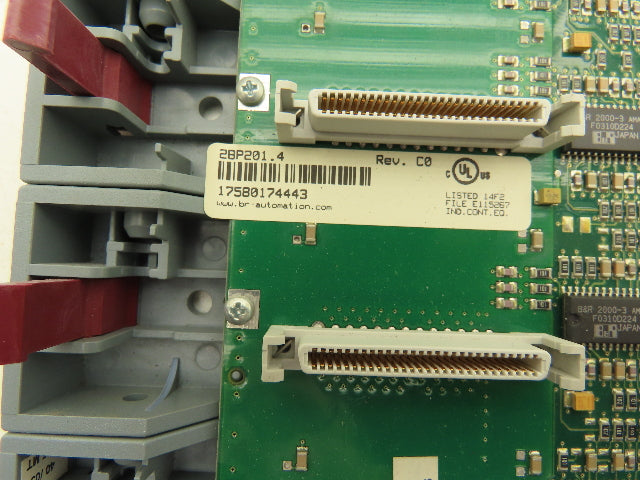 B&R 2BP201.4 PLC Mount Backplane Assembly REV CO
