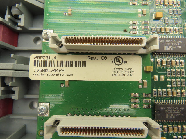 B&R 2BP201.4 PLC Mount Backplane Assembly REV CO