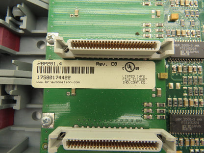 B&R 2BP201.4 PLC Mount Backplane Assembly REV CO