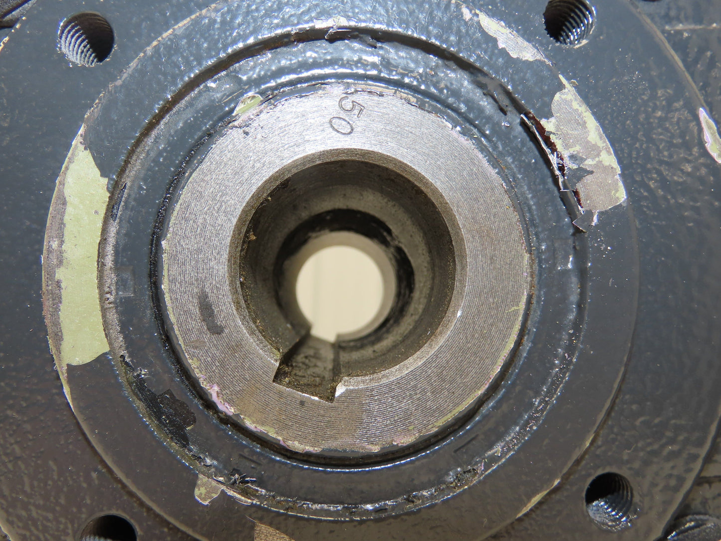 Chenta Gear UCM 80 Speed Reducer 50:1 Gearbox 2Hp 35rpm 35mm Hollow Shaft IEC 90