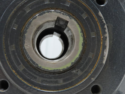 Chenta Gear UCM 100 Speed Reducer 50:1 Gearbox 35rpm 40mm Hollow Shaft IEC 100