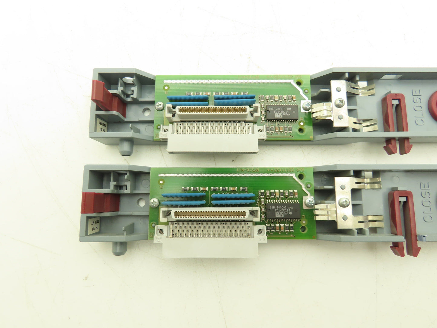 B&R 2BP210.4 PLC Mount Backplane Assembly Single Slot REV CO Lot of 2