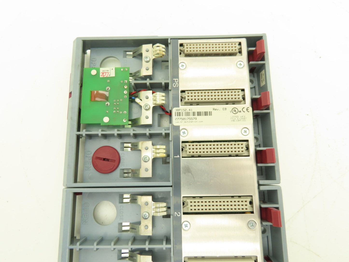 B&R 3BP152.41 PLC Mount Backplane Nine Slot Assembly REV E0