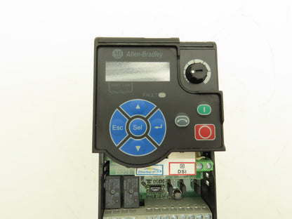 Allen Bradley 25B-D2P3N104 PowerFlex 525 VFD AC Drive 1Hp 480V 3Ph No Cover