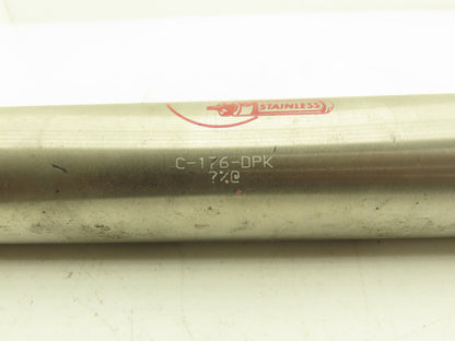 Bimba C-176-DPK Pneumatic Cylinder 1-1/2" Bore 6" Stroke 250psi Double Acting
