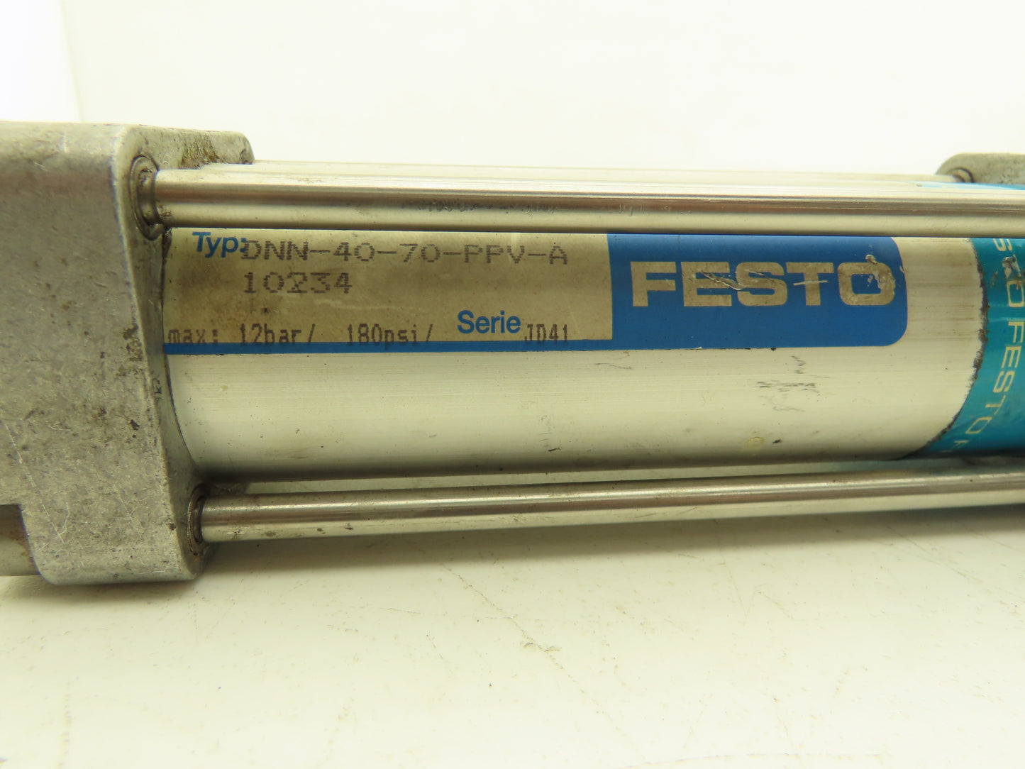 Festo DNN-40-70-PPV-A Pneumatic Air Cylinder 40mm Bore 70mm Stroke 174psi