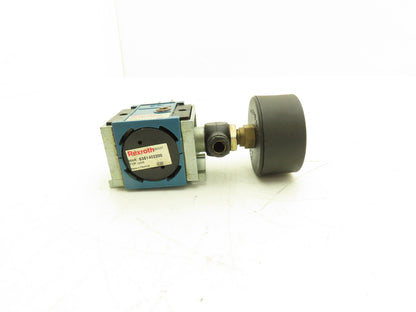 Rexroth 5351400200 Pneumatic Air Pressure Regulator 85 psi 2" Gauge 1/4" NPT