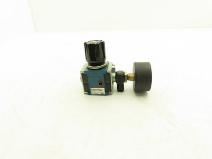 Rexroth 5351400200 Pneumatic Air Pressure Regulator 85 psi 2" Gauge 1/4" NPT