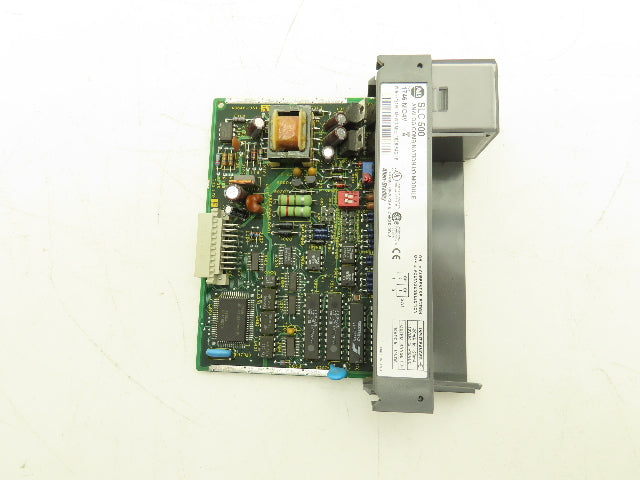 Allen Bradley 1746-NIO4V SLC500 Analog Combination I/O Module Ser A Broken Door