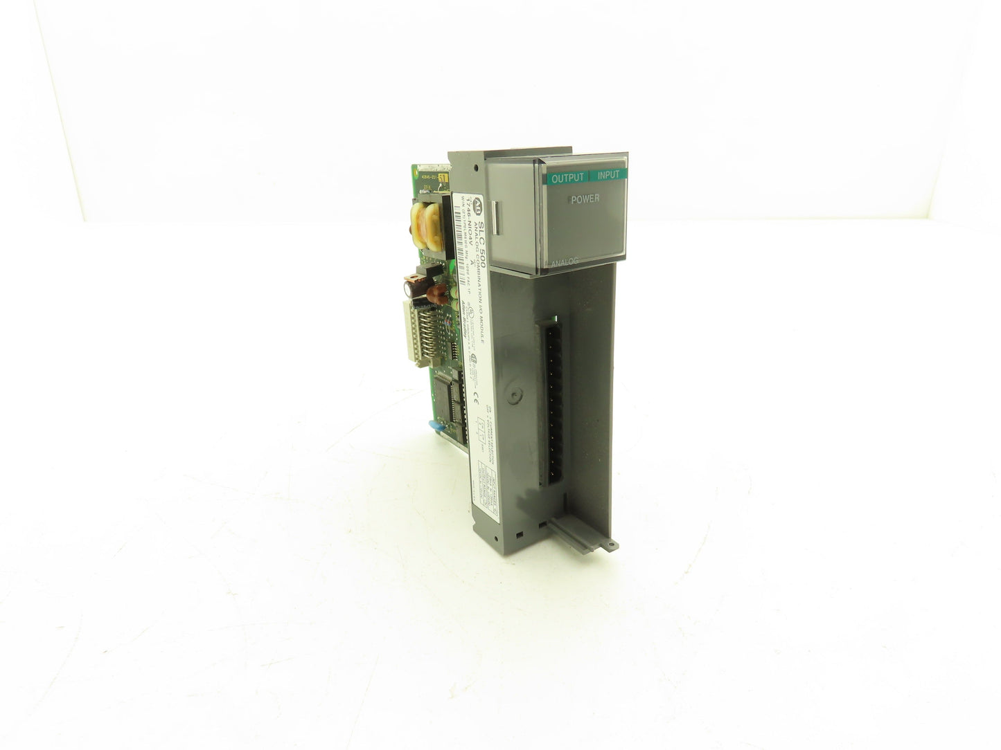 Allen Bradley 1746-NIO4V SLC500 Analog Combination I/O Module Ser A Broken Door