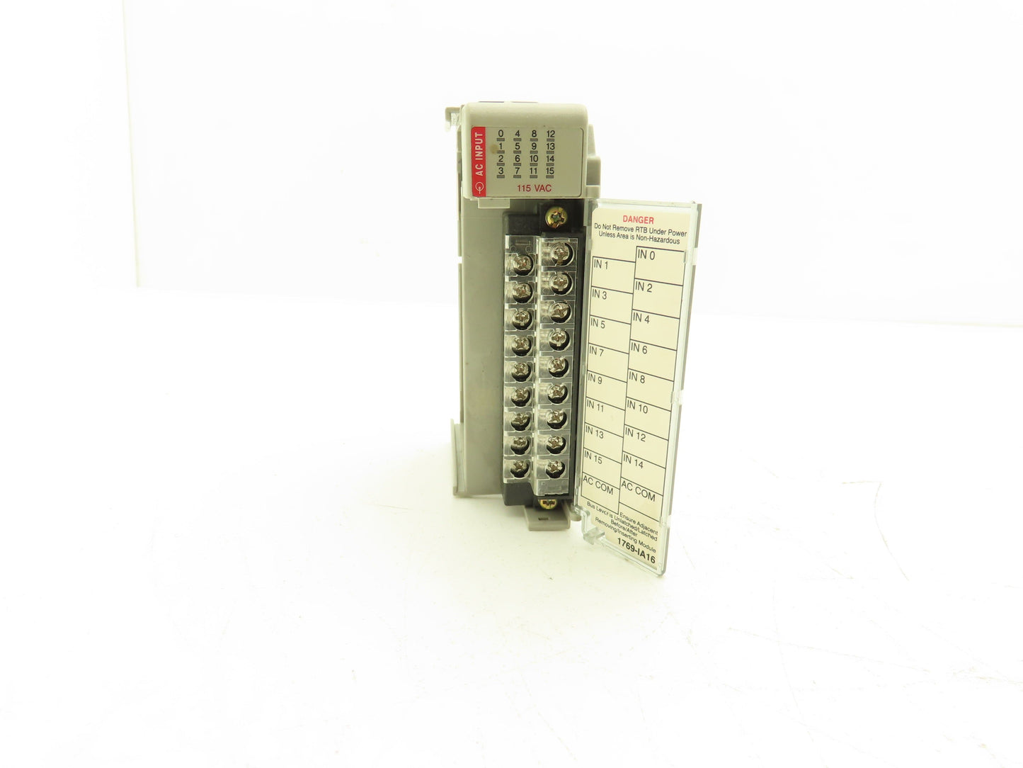 Allen Bradley 1769-IA16 Input Module 115VAC 0.115A Rev 1 Ser A