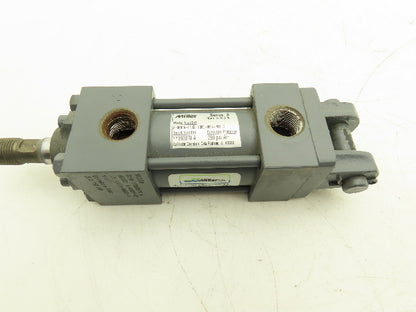 Miller 86B1N Pneumatic Air Cylinder 1.5" Bore 1" Stroke Double Acting 250psi