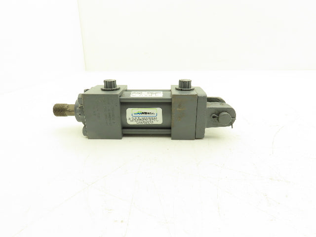 Miller 86B1N Pneumatic Air Cylinder 1.5" Bore 1" Stroke Double Acting 250psi