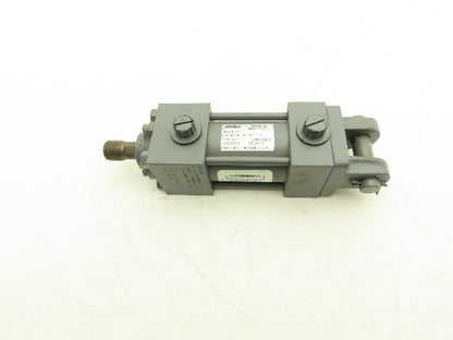 Miller 86B1N Pneumatic Air Cylinder 1.5" Bore 1" Stroke Double Acting 250psi