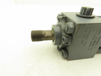 Miller 86B1N Pneumatic Air Cylinder 1.5" Bore 1" Stroke Double Acting 250psi