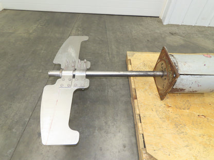 Industrial Mixer 44" Impeller 37" Depth 2 Hp 460V 3Ph 29RPM Sew 60:1 Gearbox