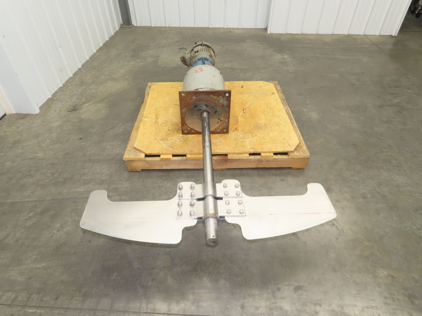 Industrial Mixer 44" Impeller 37" Depth 2 Hp 460V 3Ph 29RPM Sew 60:1 Gearbox