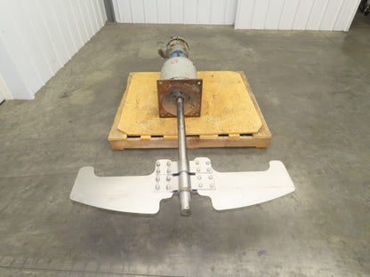 Industrial Mixer 44" Impeller 37" Depth 2 Hp 460V 3Ph 29RPM Sew 60:1 Gearbox