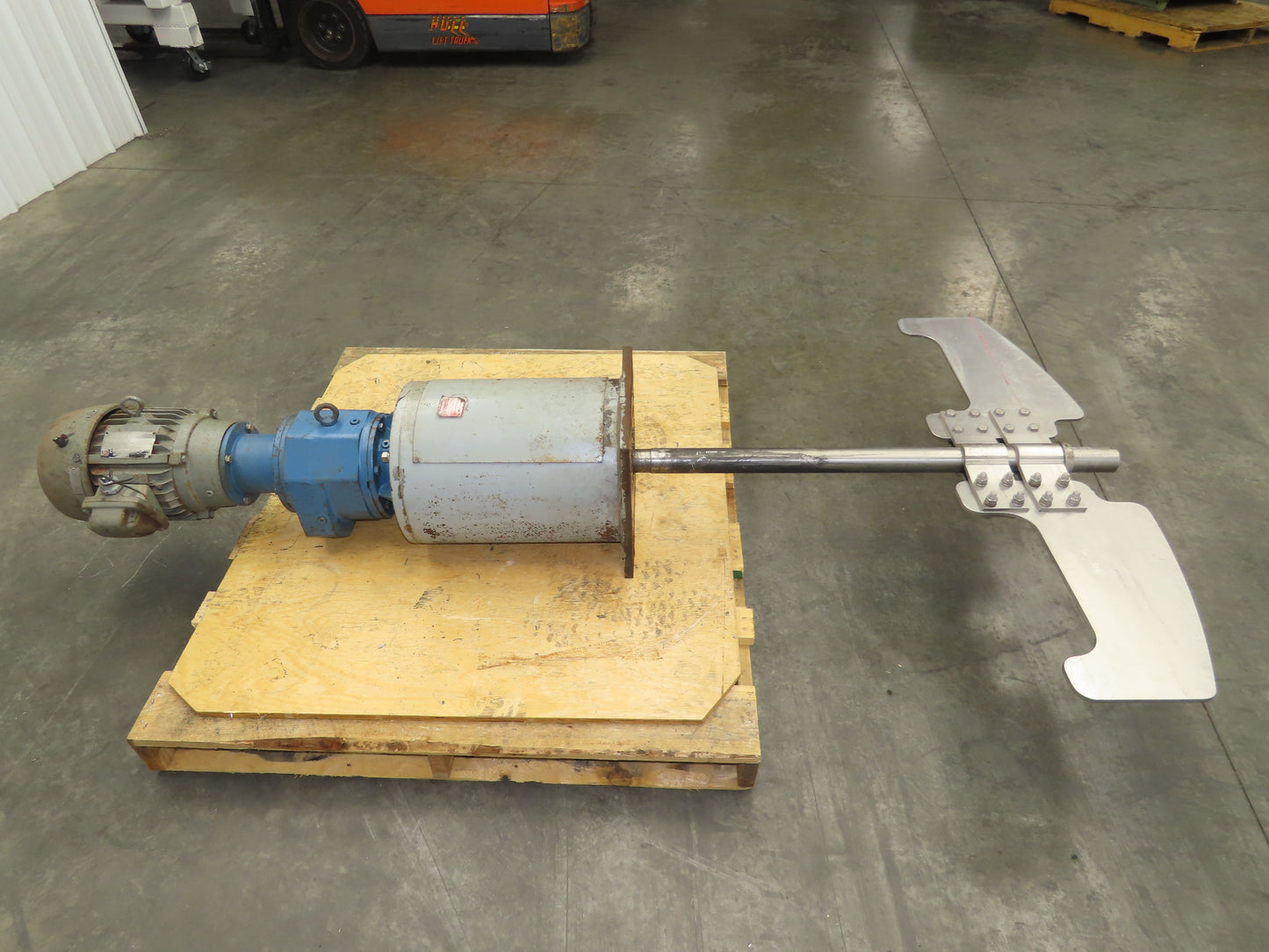 Industrial Mixer 44" Impeller 37" Depth 2 Hp 460V 3Ph 29RPM Sew 60:1 Gearbox